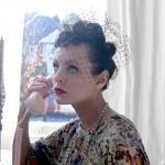 Black Birdcage Veil.