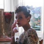 Black Birdcage Veil.