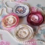Shabby chic corsage.