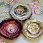 Shabby chic corsage.