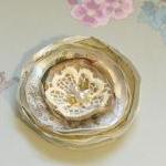 Shabby chic corsage.